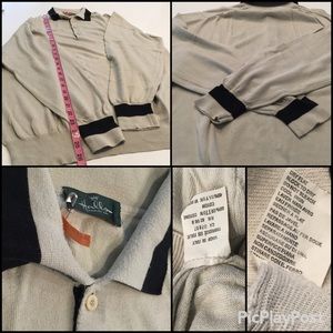Hall’s Long Sleeves Cotton sweater SZ.M